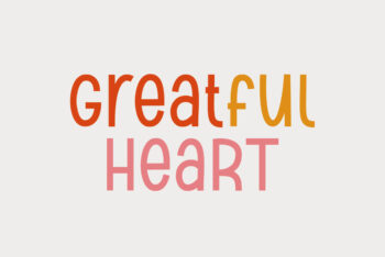 Playful Display Font