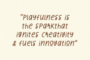 Playful Font