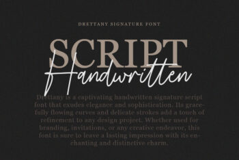 Signature Script Font