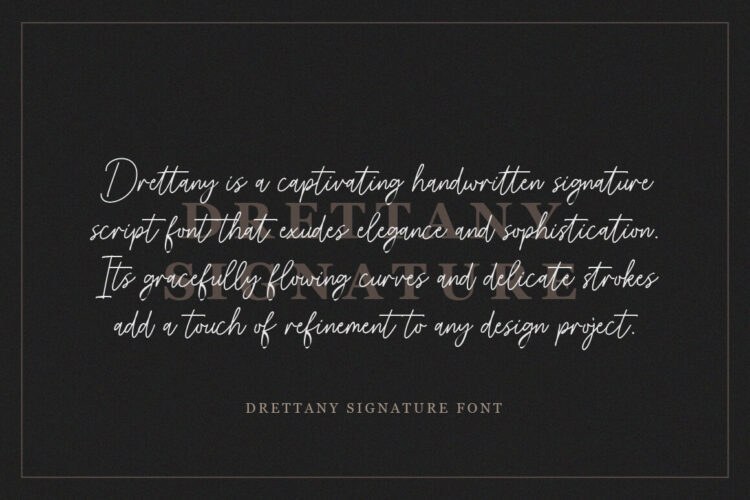 Signature Script Font