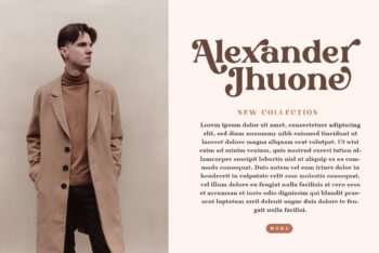 Stylish Serif Font