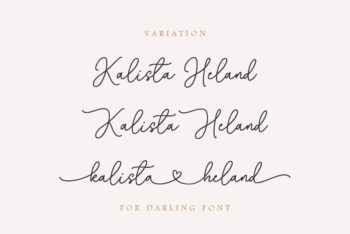 Wedding Script Font