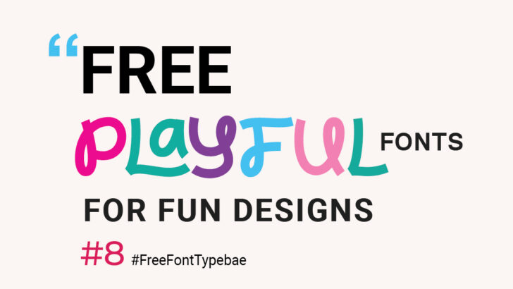 Free Playful Fonts