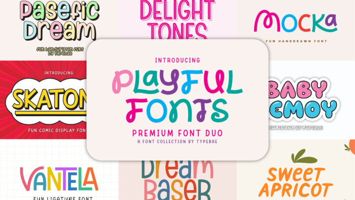 Fun & Playful Fonts