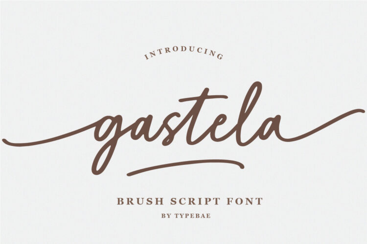 Brush Script Font with Swash