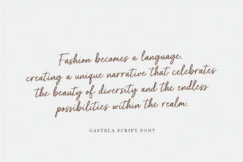 Brush Script Font with Swash