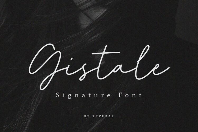 Signature Script Font