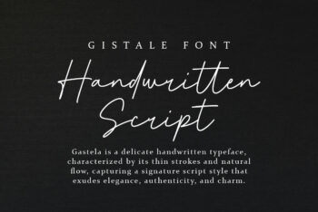 Signature Script Font