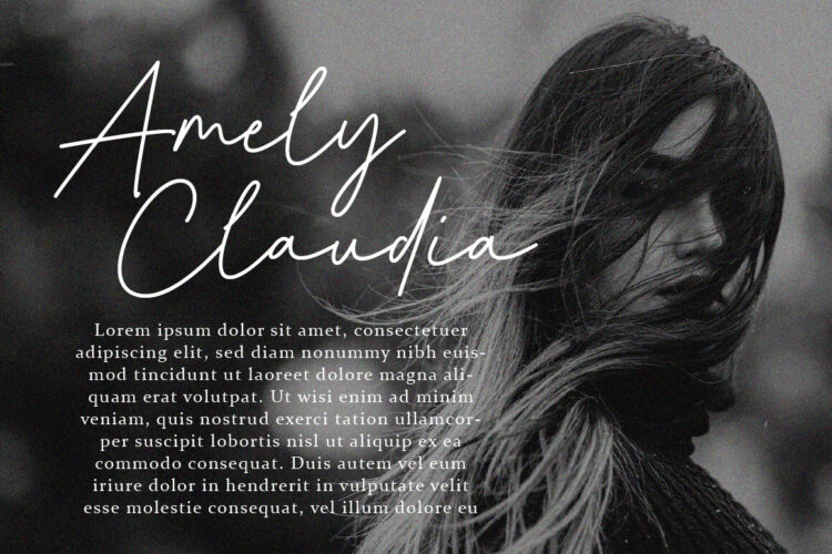 Signature Script Font