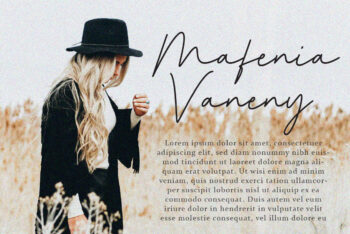 Signature Script Font