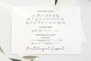 Signature Script Font