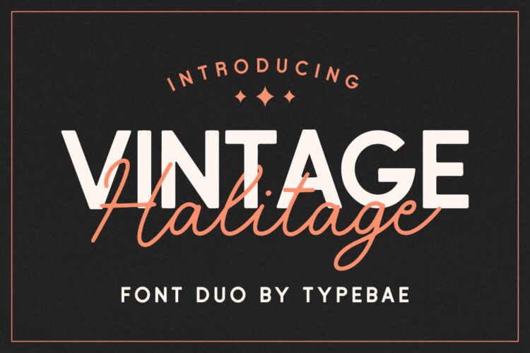 Vintage Font Duo