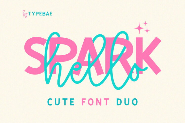Cute Font Duo