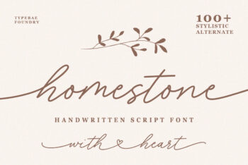 Heart Swash Script Font