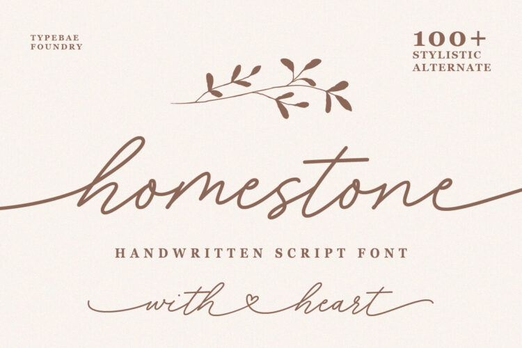 Heart Swash Script Font
