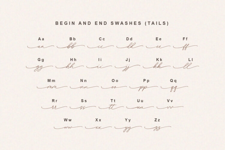 Heart Swash Script Font