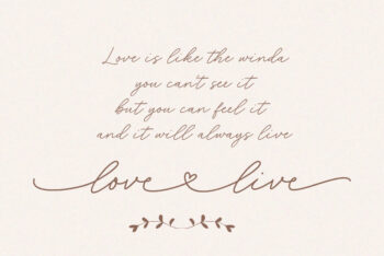 Heart Swash Script Font