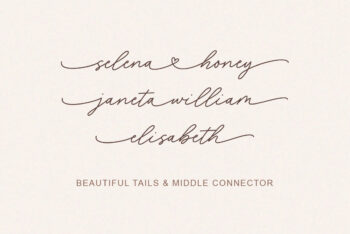 Heart Swash Script Font