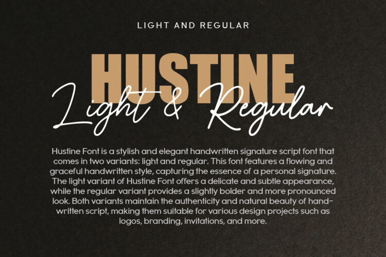 Handwritten Script Font