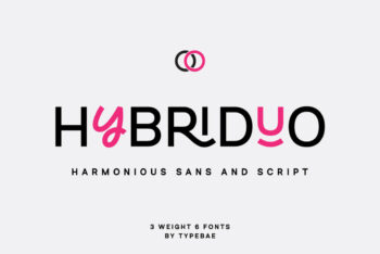 Mixable Font Duo