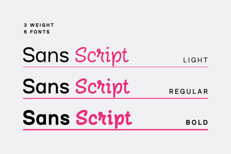 Mixable Font Duo