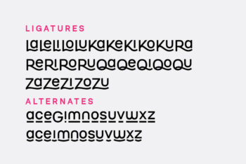 Mixable Font Duo