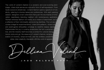 Signature Script Font