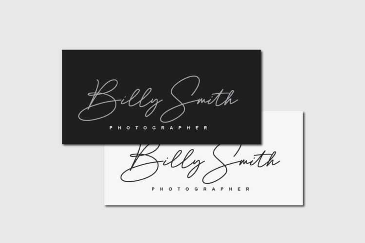 Signature Script Font