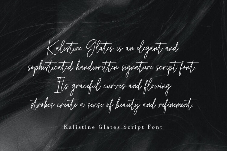 Handwritten Script Font,