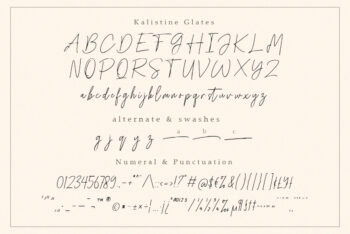 Handwritten Script Font,