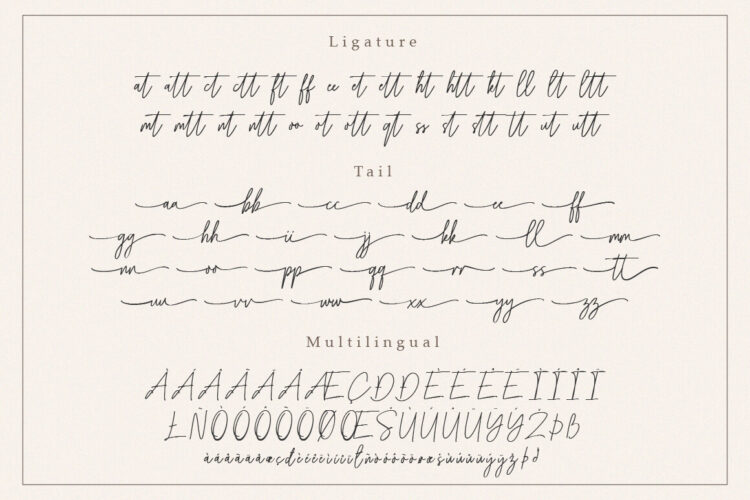 Handwritten Script Font,