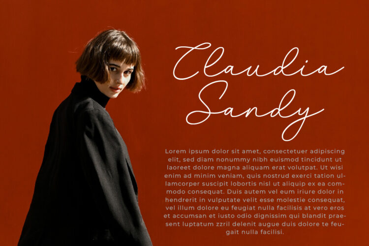 Chic Handwritten Script Font