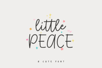 Cute Handwritten Script Font