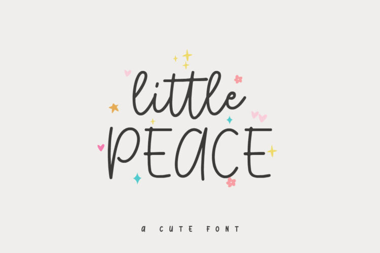Cute Handwritten Script Font