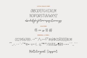 Cute Handwritten Script Font