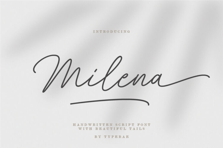Beautiful Handwritten Script