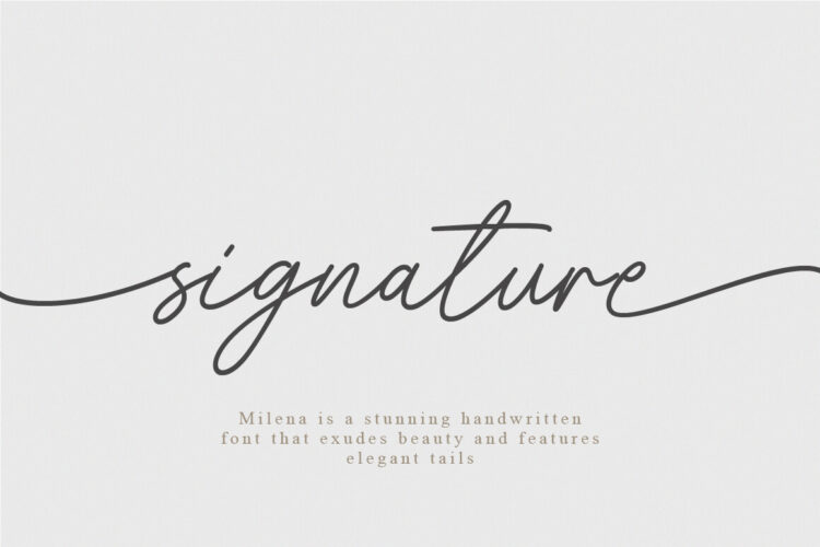 Beautiful Handwritten Script