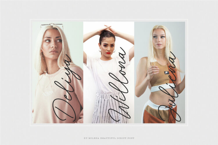 Beautiful Handwritten Script