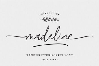 Script Font with Swash