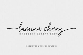 Script Font with Swash