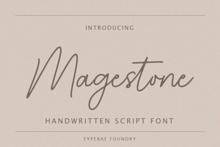 Handwritten Script Font