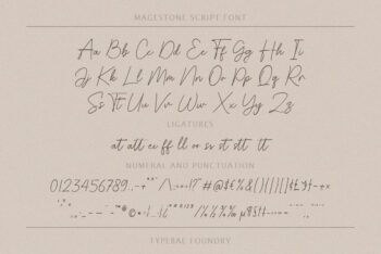 Handwritten Script Font