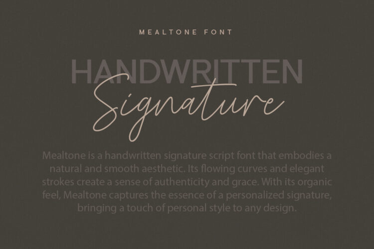 Handwritten Script Font