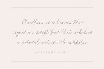Handwritten Script Font