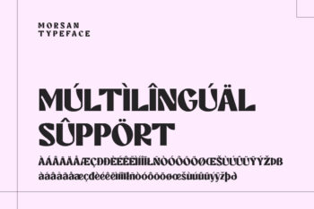 Logo Display Font