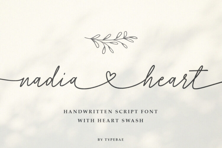 Handwritten Script Font with Swash