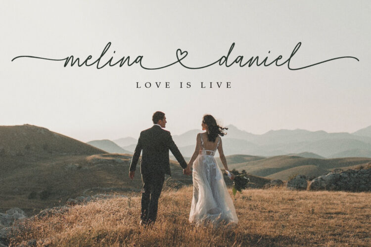 Handwritten Script Font with Swash