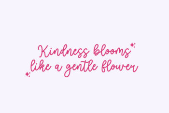 Lovely Handwritten Script Font