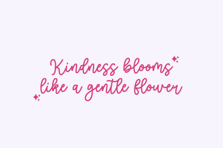 Lovely Handwritten Script Font