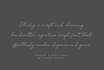 Handwritten Script Font